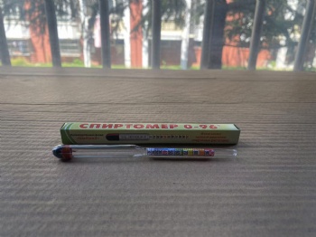 Alcohol Hydrometer 0-96%
