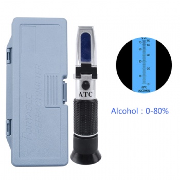 Refractometer 0-80 vol% with ATC