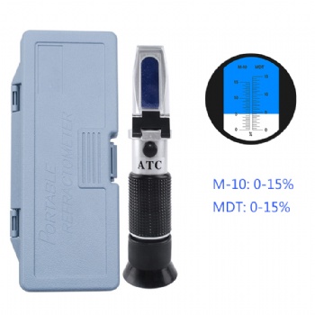 Refractometer M-10: 0-15, MDT: 0-15