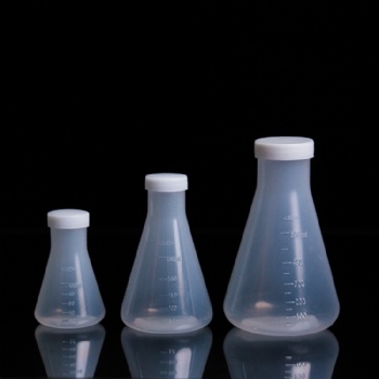 Graduated Flask, Conical PP with Screw cap